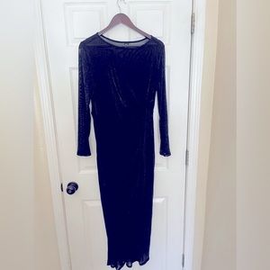 Elegant party black party dress from fashionova
